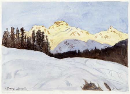 St. Moritz - Februarsonne