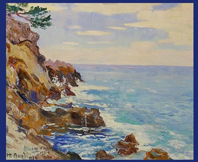 Cap d'ail turbie Nice, 1934 by Hans Bandi - Auction record, sale price, and art valuation. Compare with similar artists and explore comparable artworks.
