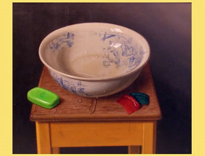 Stillleben mit Waschschüssel, 1982