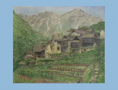 Tessinerbergdorf, 1917