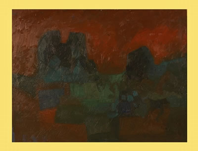 Sample artwork by Aja Iskander Schmidlin (1932 - 2006), known for painting - View similar artists and auction records
