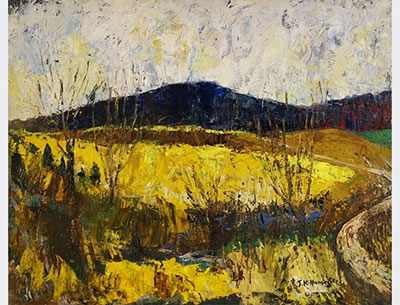 Small path to the Cornfield.