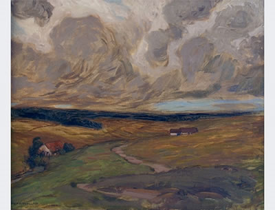 Hill landscape in the Black Forest