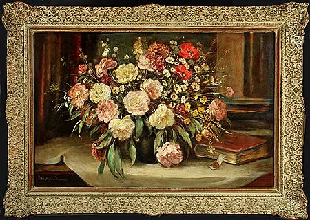 Sample artwork by Georg Albert Dorschfeldt (1898 - 1979), known for still life and portrait painting - View similar artists and auction records