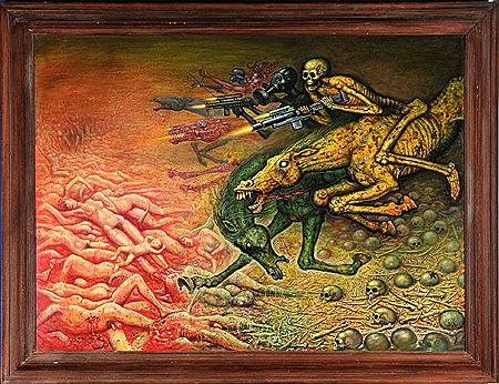 "Apokalypse or 4 Horsemen" by Wolfgang Grasse - Auction record, sale price, and art valuation. Compare with similar artists and explore comparable artworks.