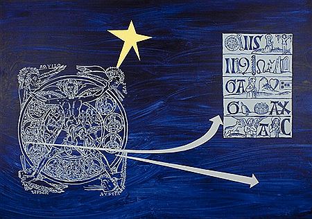 Dancing star or poetry neural and seen by Dick Higgins - Auction record, sale price, and art valuation. Compare with similar artists and explore comparable artworks.