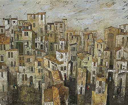 VILLAGE LANDSCAPE, 1982
