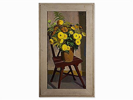 Flower Bouquet by Theo Garve - Auction record, sale price, and art valuation. Compare with similar artists and explore comparable artworks.
