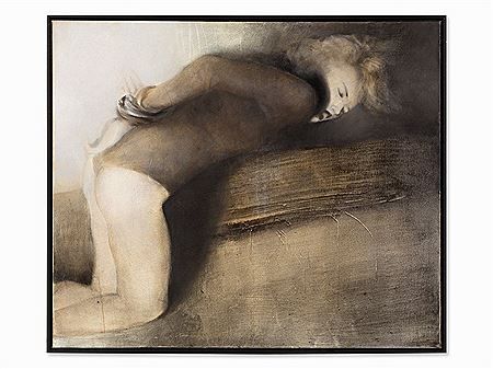 Sample artwork by Anna Kott (Born 1975), known for painting - View similar artists and auction records