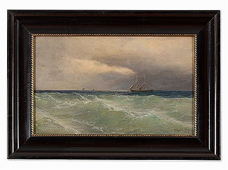Two-Master on the High Seas, 1929