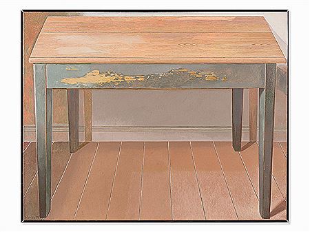 The Table, Oil, Germany, 1978