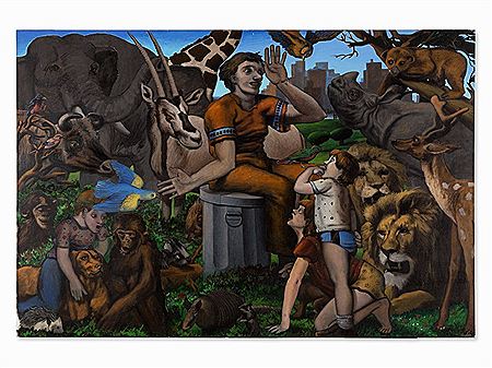 Orpheus Losing Eurydice to Hades, 1984 by Milo Reice - Auction record, sale price, and art valuation. Compare with similar artists and explore comparable artworks.