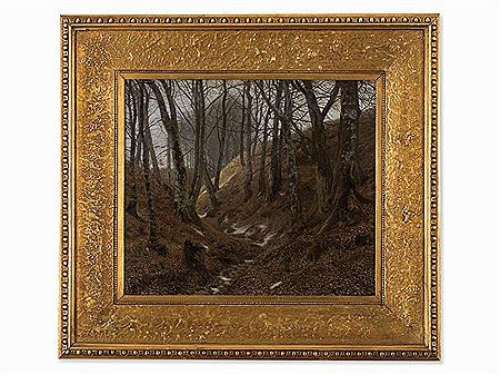 Sample artwork by Jens Thomsen Jensen (1862 - 1925), known for landscape painting - View similar artists and auction records