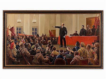 Lenin at an Assembly