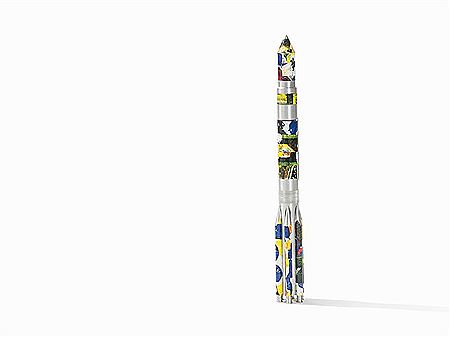 Mixed Media on Proton Rocket, WEST in SPACE