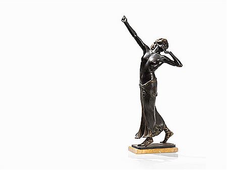 Bronze Figure Salomé, Gladenbeck