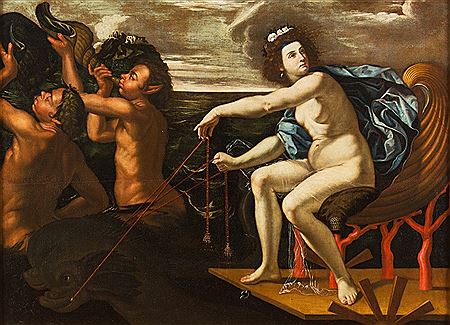 Amphitrite in the chariot