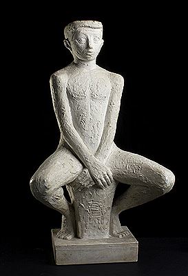Seated young, 50s about