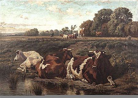 On the Banks of the Liffey, Kildare, August by Augustus Nicholas Burke - Auction record, sale price, and art valuation. Compare with similar artists and explore comparable artworks.