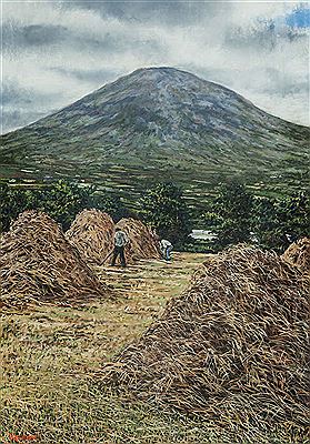 Making hay on the shores of Lough