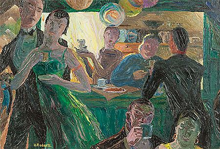 "Madame Cogleys Silver Slipper Cabaret" by Hilda Roberts - Auction record, sale price, and art valuation. Compare with similar artists and explore comparable artworks.