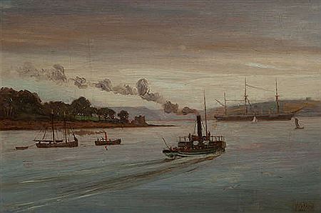 Sample artwork by Joseph Poole Addey (1852 - 1922), known for landscape and portrait watercolor painting, teaching - View similar artists and auction records