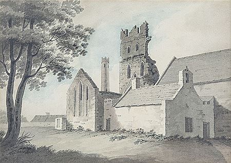 Kildare Cathedral and Round Tower by Hubert Cornish - Auction record, sale price, and art valuation. Compare with similar artists and explore comparable artworks.