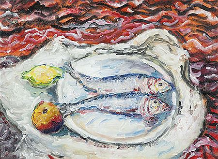 Herring on a Plate