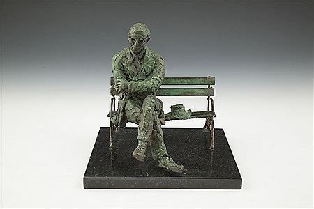 Sample artwork by John Coll (Born 1956), known for sculpture - View similar artists and auction records