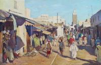 Dans la rue à Rabat by Hammad Jabran - Auction record, sale price, and art valuation. Compare with similar artists and explore comparable artworks.