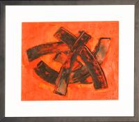 Composition rouge by Gianangelli - Auction record, sale price, and art valuation. Compare with similar artists and explore comparable artworks.