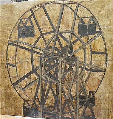 Grande roue. by Regina Gimenez - Auction record, sale price, and art valuation. Compare with similar artists and explore comparable artworks.
