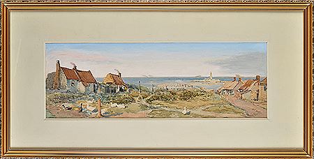 OLD HARTLEY VILLAGE by John Chambers - Auction record, sale price, and art valuation. Compare with similar artists and explore comparable artworks.