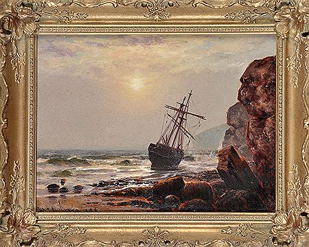 Sample artwork by William Thomas Nicholas Boyce (1857 - 1911), known for ships, seascape, harbor scenes - View similar artists and auction records