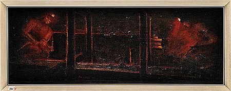 "MINERS UNDERGROUND" by Robert John Heslop - Auction record, sale price, and art valuation. Compare with similar artists and explore comparable artworks.