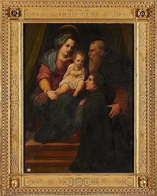 Sainte Famille avec un donateur