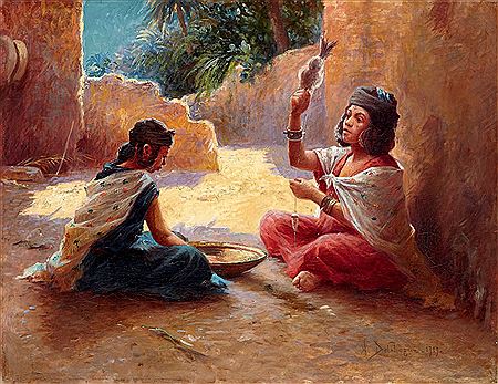 Femmes du sud algérien, 1909