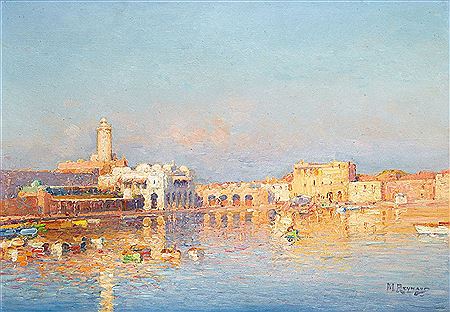 L'amirauté d'Alger by Marius Gustave Reynaud - Auction record, sale price, and art valuation. Compare with similar artists and explore comparable artworks.