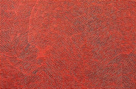 Sample artwork by Christine Peterson Nungala (Born 1973), known for aboriginal painting - View similar artists and auction records