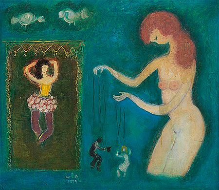 Sample artwork by Aslan Gundas (1914 - 2000), known for paintings - View similar artists and auction records