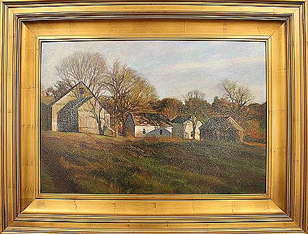 "Barn off Pineville Road"