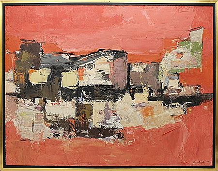 Abstract by Jenner Augusto - Auction record, sale price, and art valuation. Compare with similar artists and explore comparable artworks.