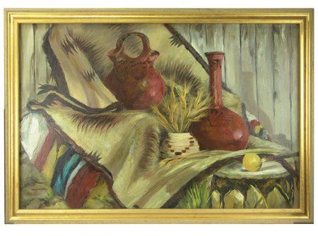 "Maricopa and Navajo Study." by Nancy Martin - Auction record, sale price, and art valuation. Compare with similar artists and explore comparable artworks.