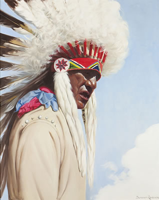 Otoe Chief by Dwight Roberts - Auction record, sale price, and art valuation. Compare with similar artists and explore comparable artworks.