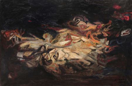 Sample artwork by Hamza Inanc (Born 1930), known for painting - View similar artists and auction records