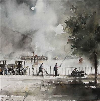 Besiktas by Isil Ozisik - Auction record, sale price, and art valuation. Compare with similar artists and explore comparable artworks.