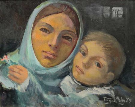 Mother and son