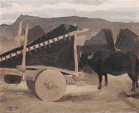 Sample artwork by Seref Akdik (1899 - 1972), known for paintings - View similar artists and auction records