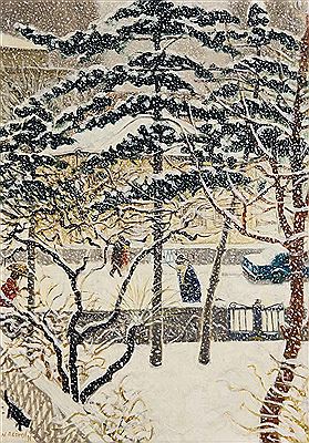 Winter peysage by Nevzat Akoral - Auction record, sale price, and art valuation. Compare with similar artists and explore comparable artworks.