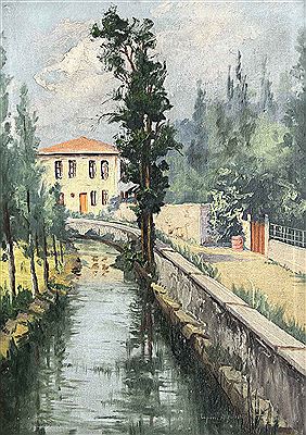 Sample artwork by Cezmi Aydinoglu (- 1977), known for painting - View similar artists and auction records